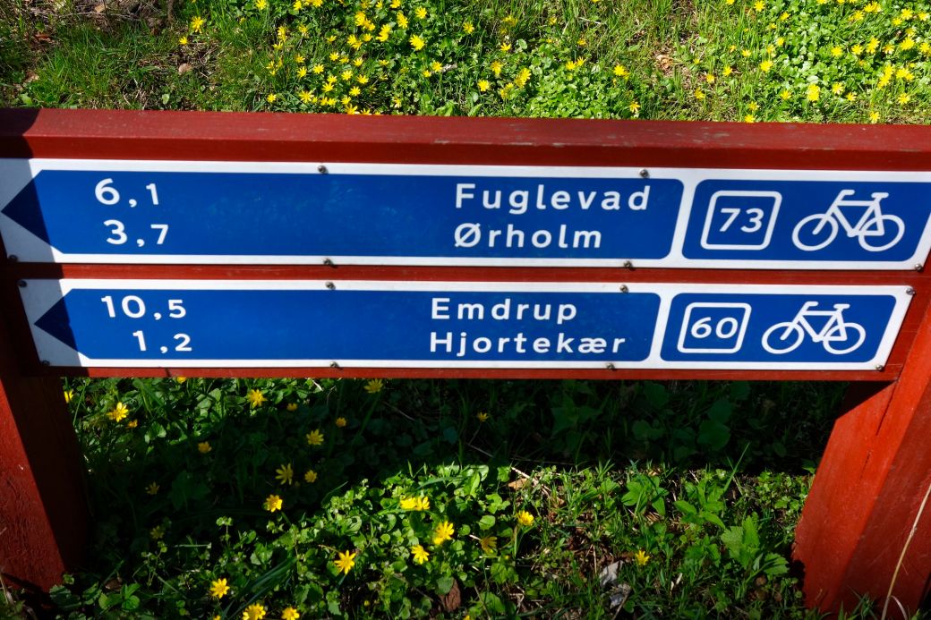 Beautiful road signs