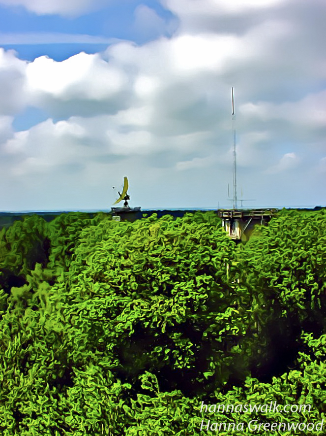 Lille radartårn på Multebjerg, Gribskov